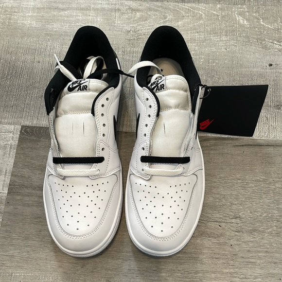 AIR JORDAN 1 LOW 85 - WHITE/BLACK/NEUTRAL GREY - Picture 1 of 6